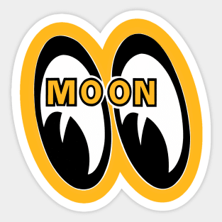 Moon Eyes, Funny Eyes Sticker